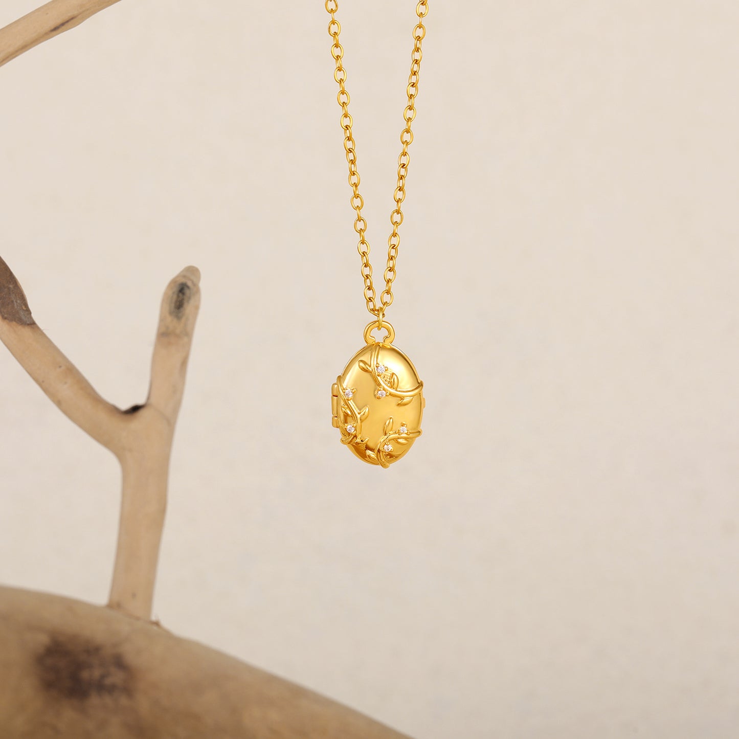 Self love locket necklace